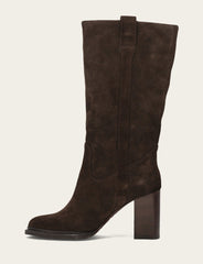 Women's Dark Brown Alex Slouchy Mid Boot - Dark Brown