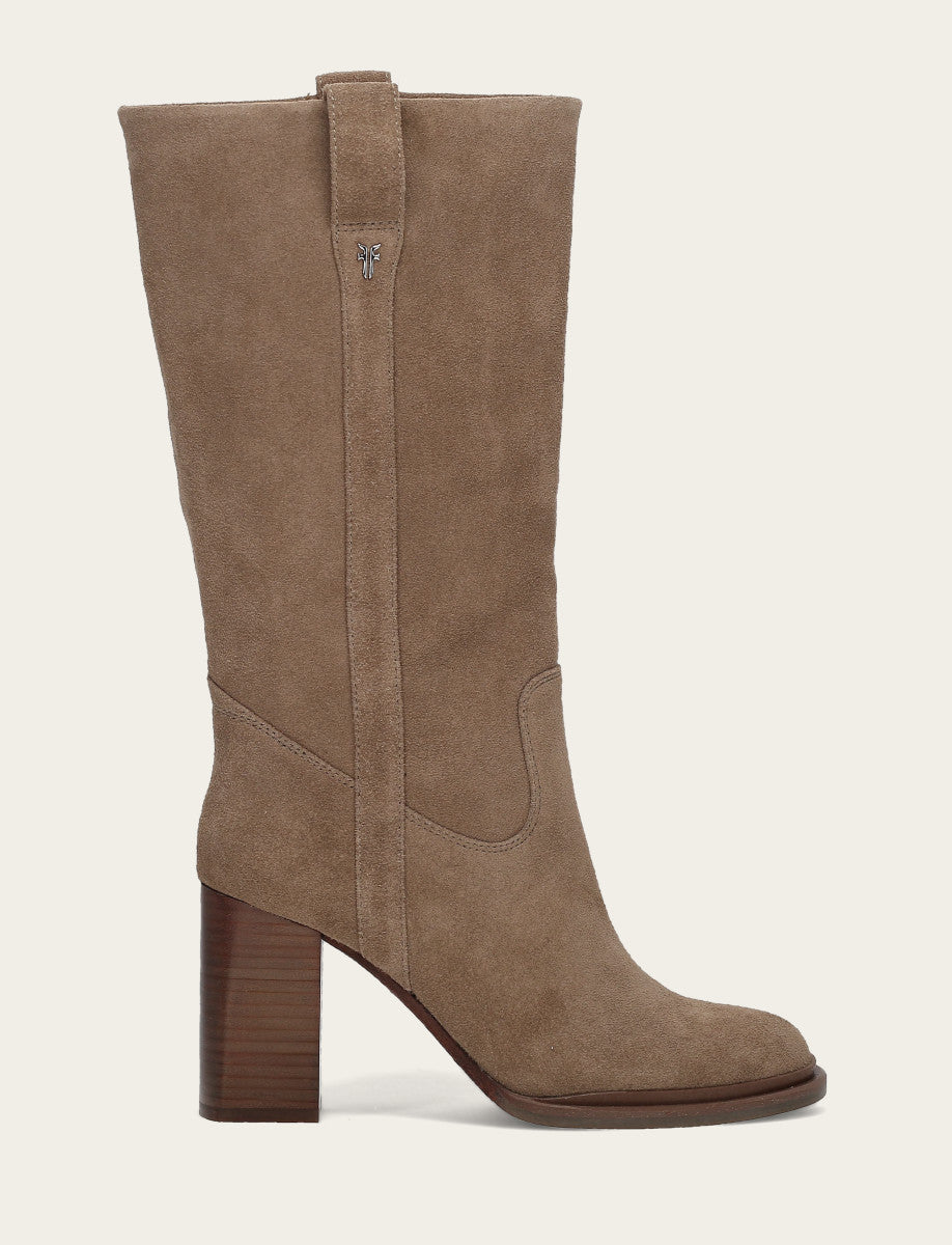 Women's Dark Taupe Alex Slouchy Mid Boot - Dark Taupe