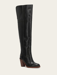 Women's Black Corinne Over The Knee Boot - Black