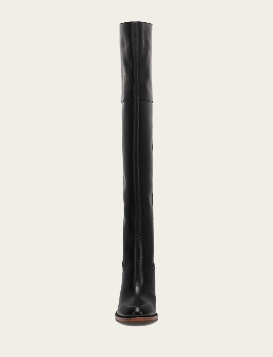 Women's Black Corinne Over The Knee Boot - Black