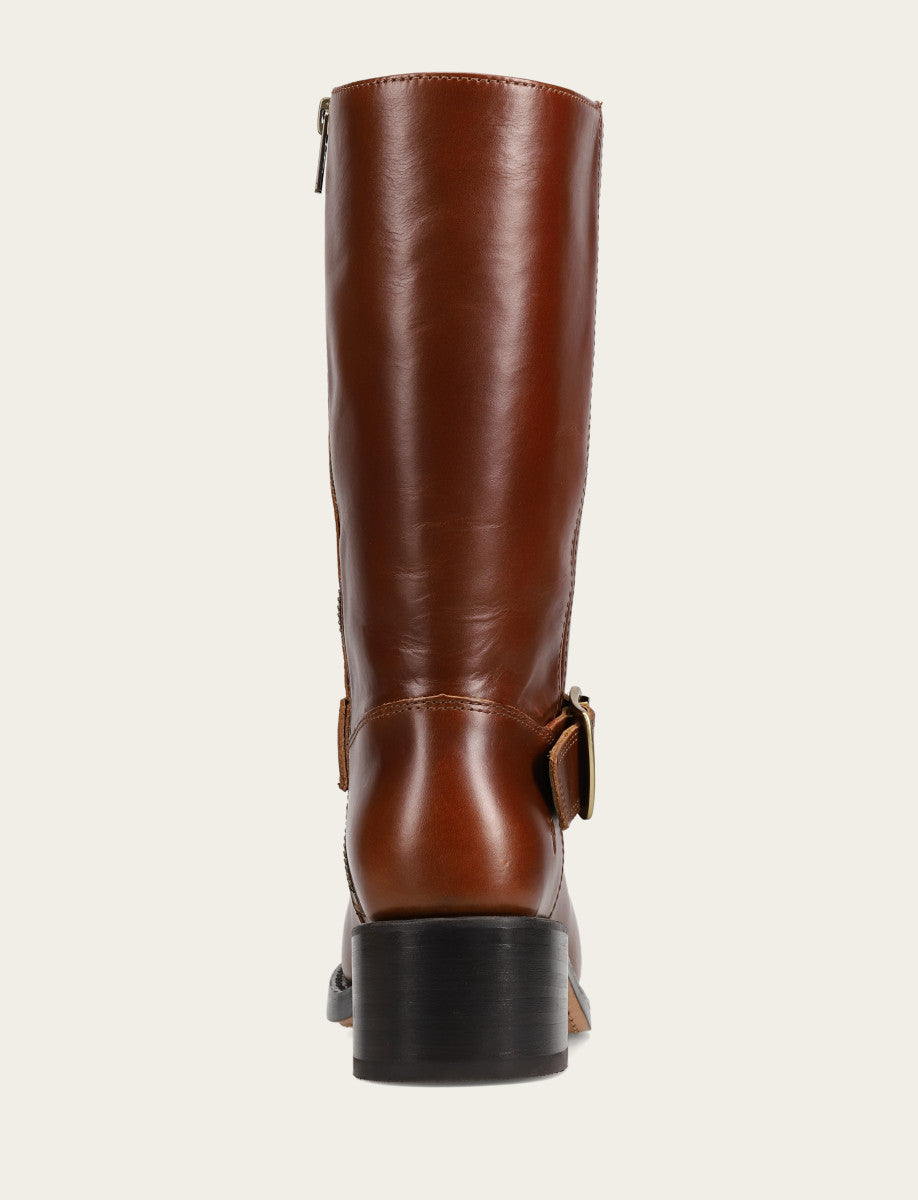 Women's Saddle Campus Buckle Boot - Saddle