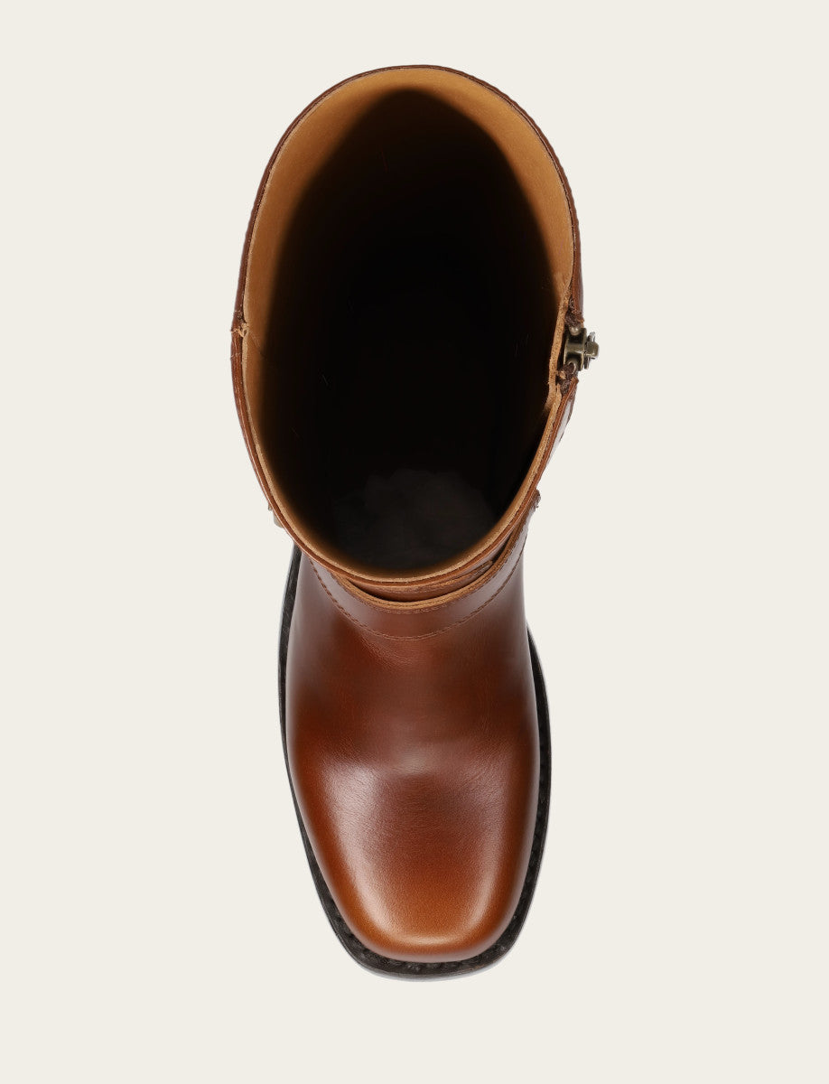 Women's Saddle Campus Buckle Boot - Saddle