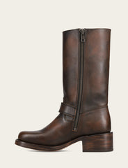 Women's Dark Brown Campus Buckle Boot - Dark Brown
