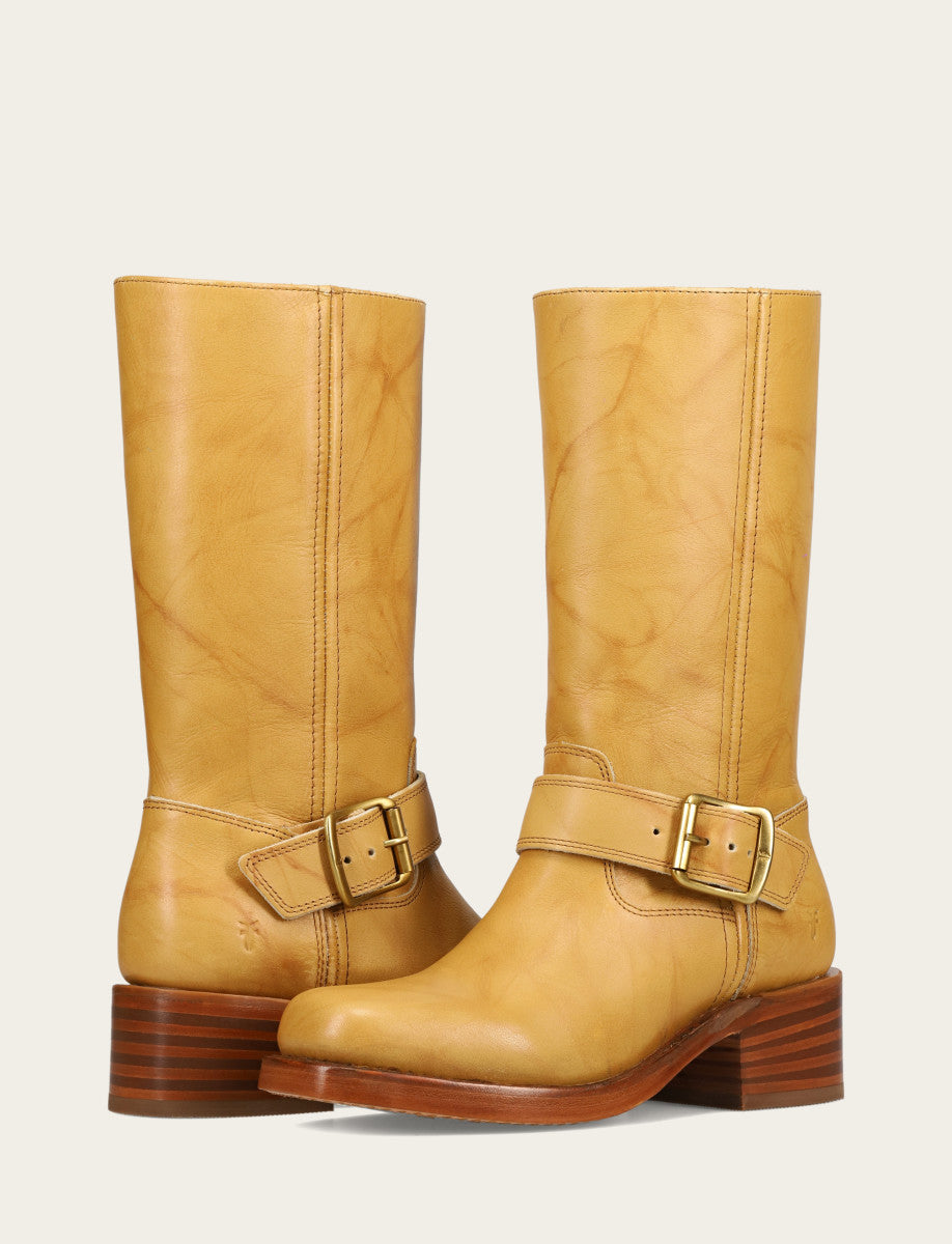 Women's Banana Campus Buckle Boot - Banana