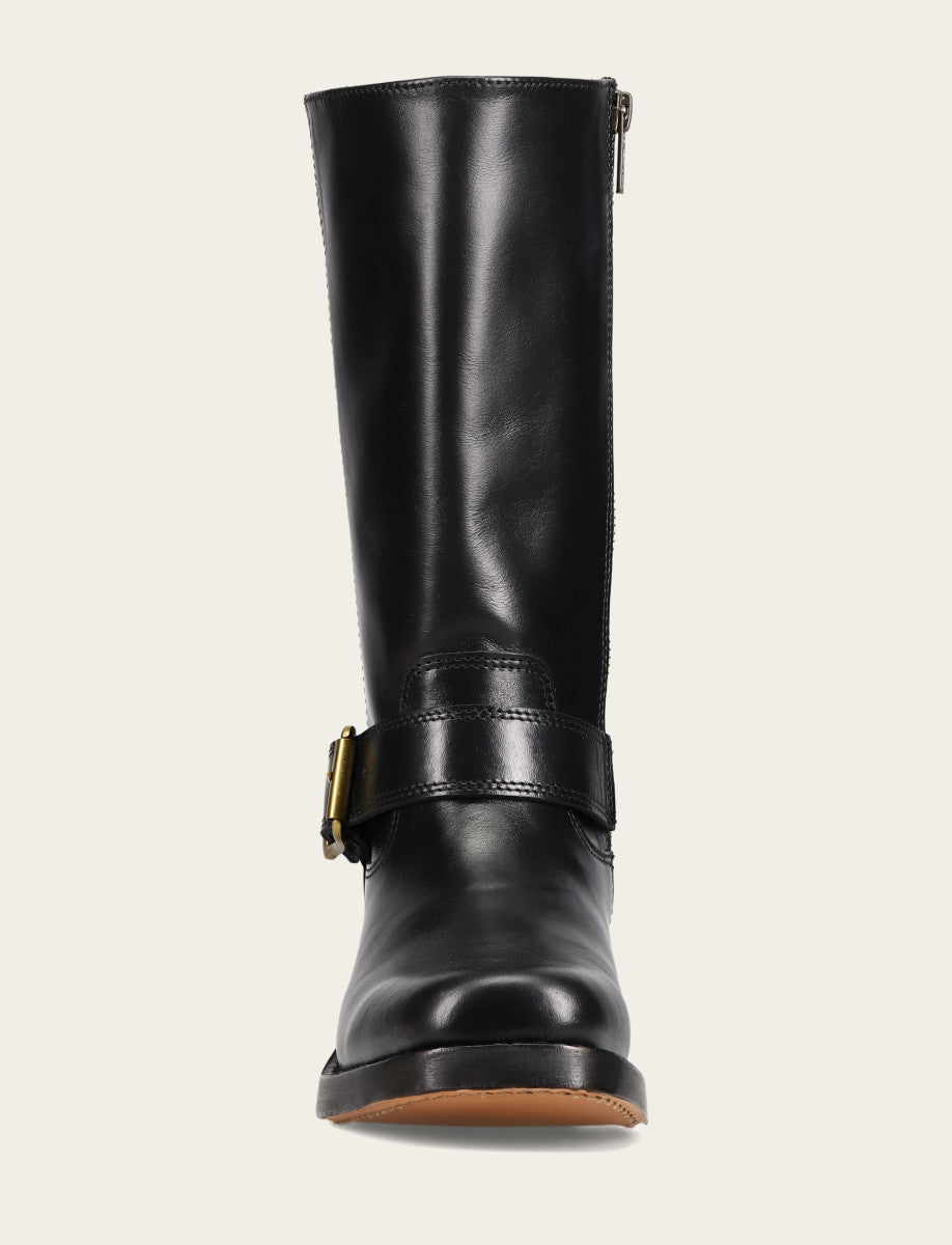 Women's Black Campus Buckle Boot - Black