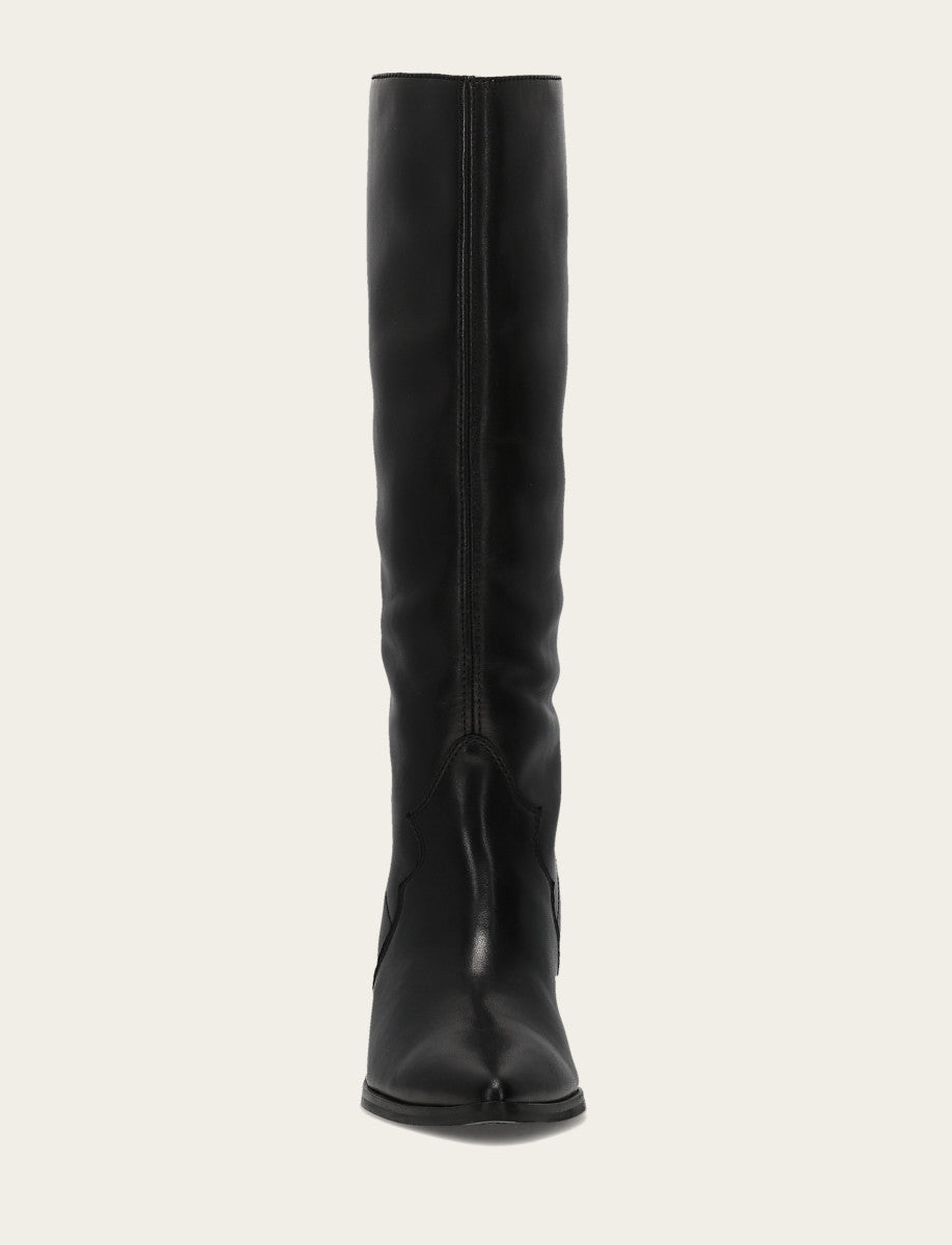 Women's Black Sara Slouchy Boot - Black