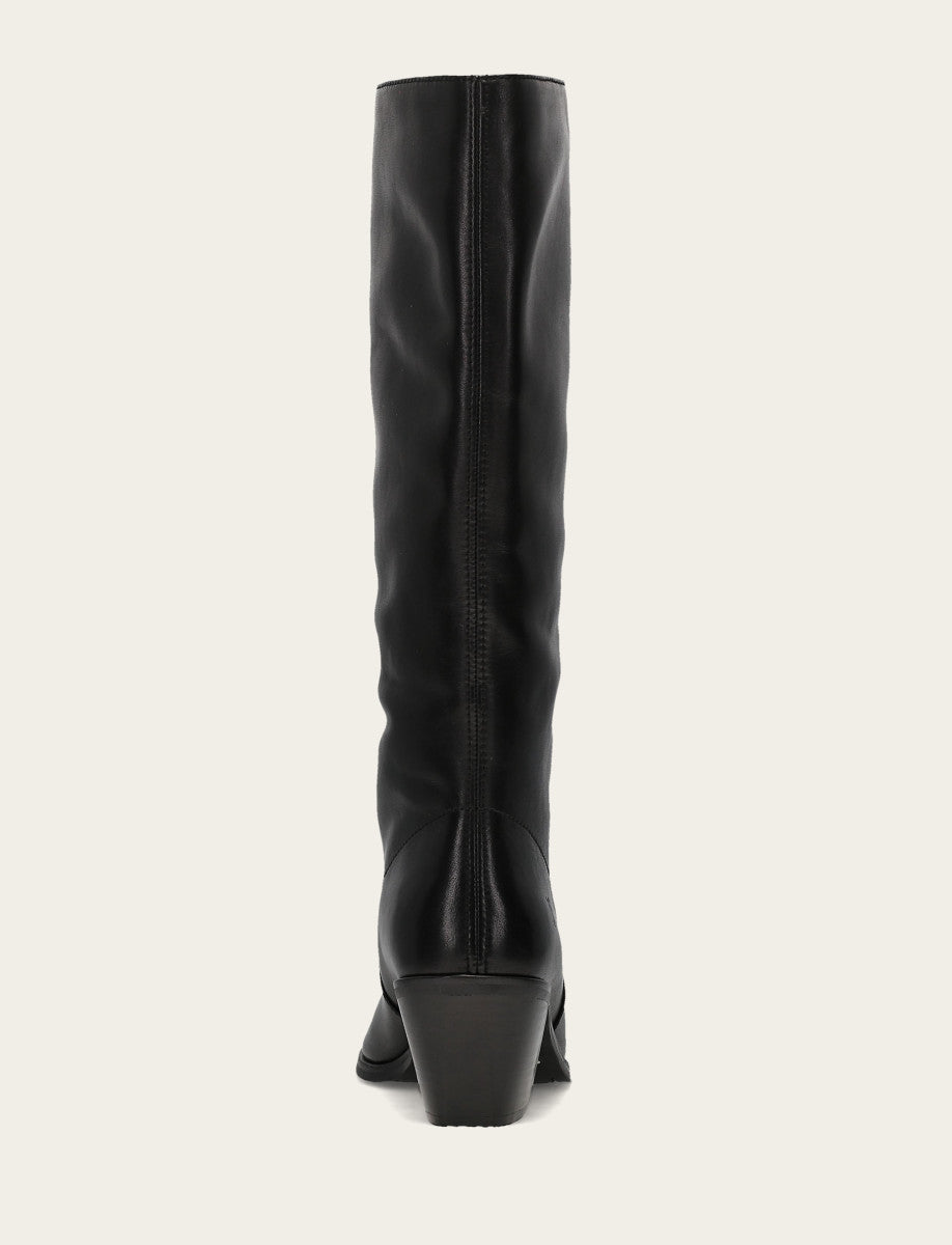 Women's Black Sara Slouchy Boot - Black