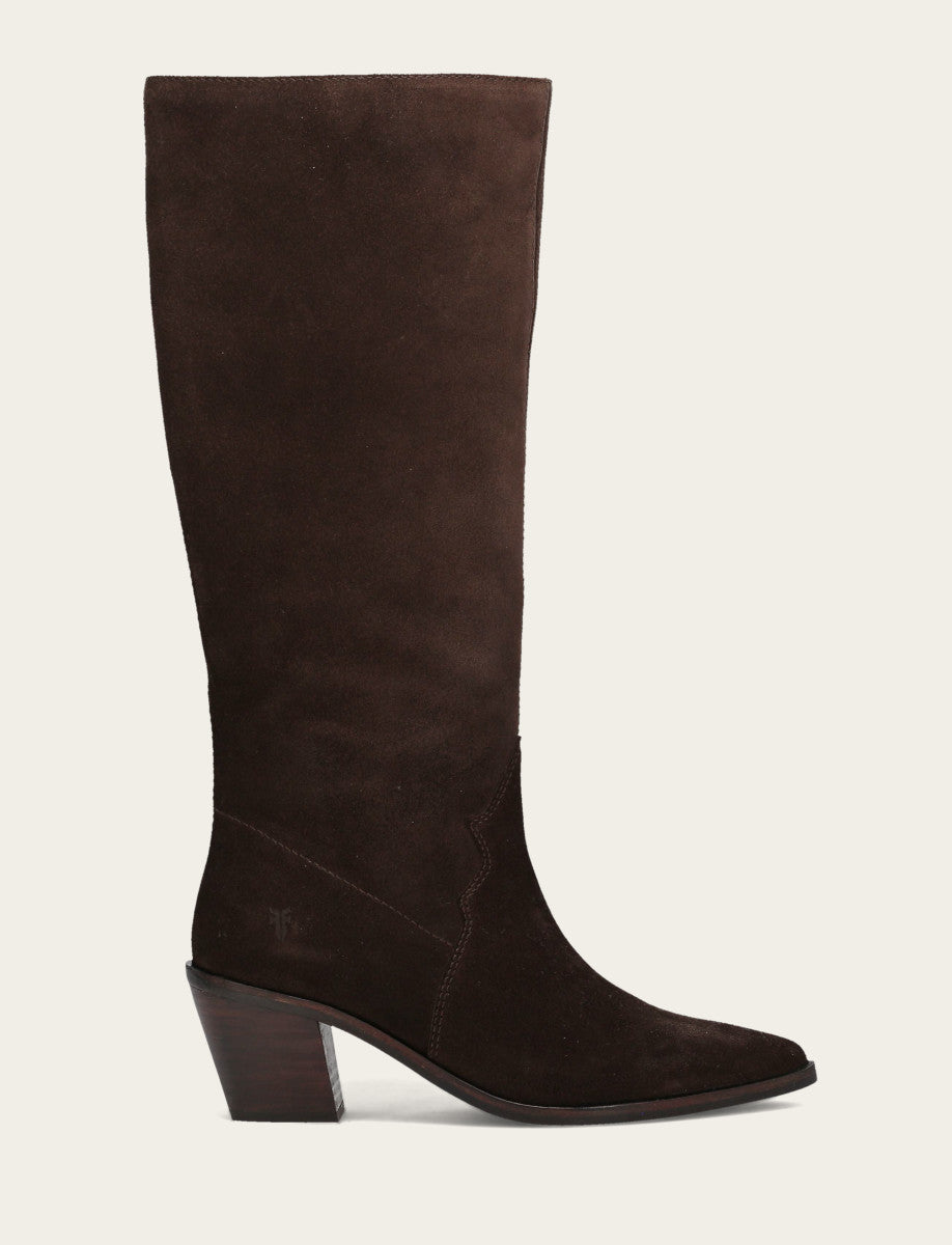Women's Dark Brown Sara Slouchy Boot - Dark Brown