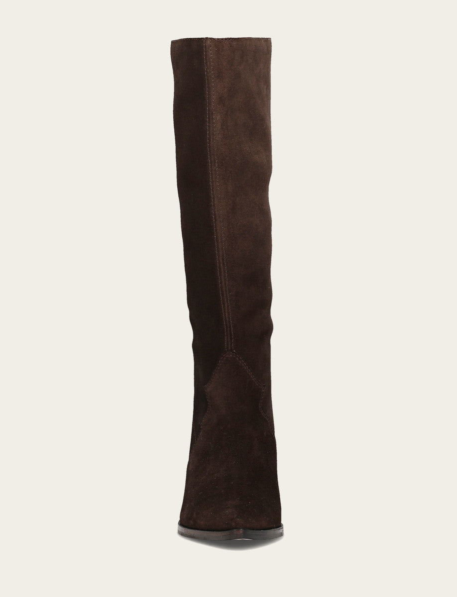 Women's Dark Brown Sara Slouchy Boot - Dark Brown