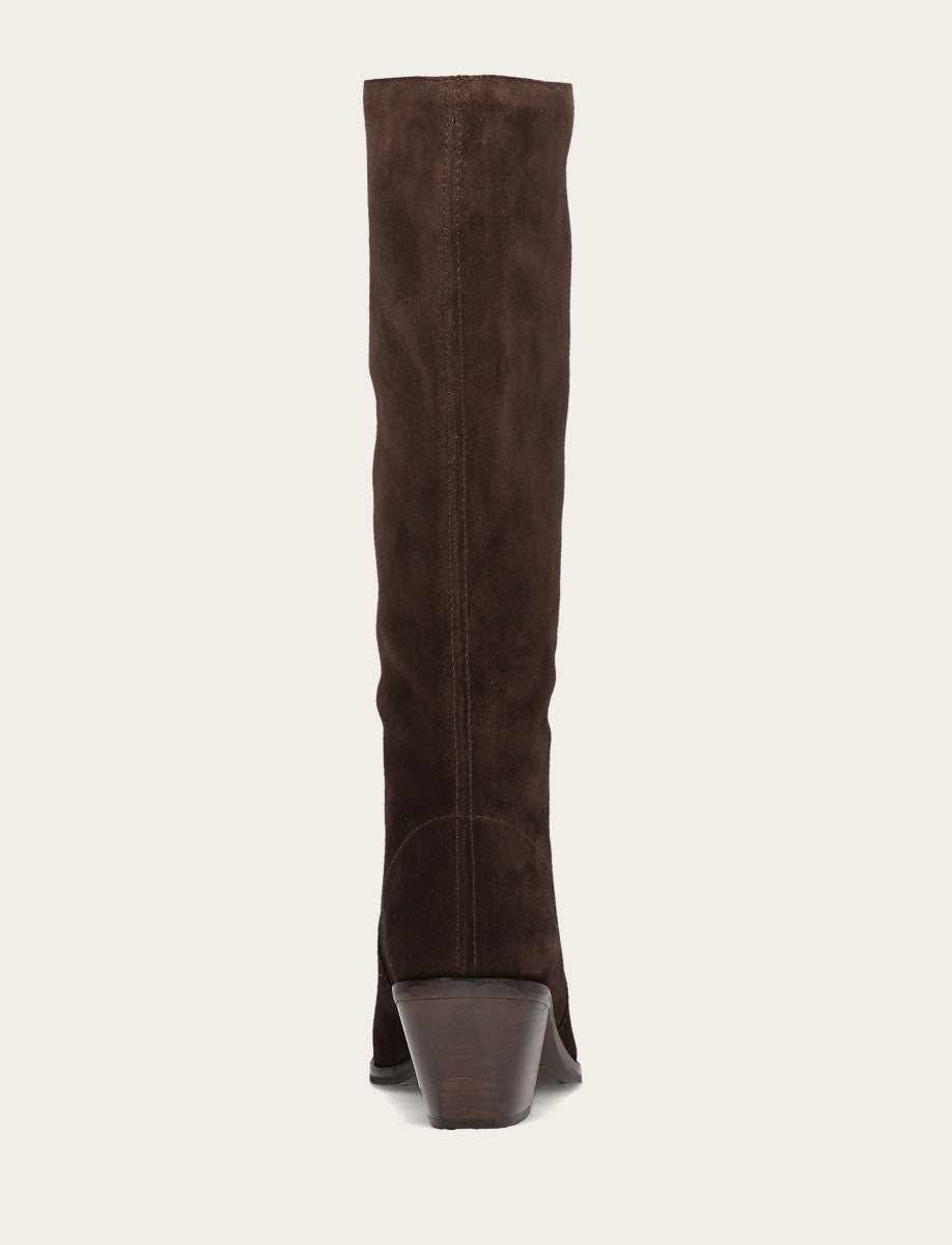 Women's Dark Brown Sara Slouchy Boot - Dark Brown
