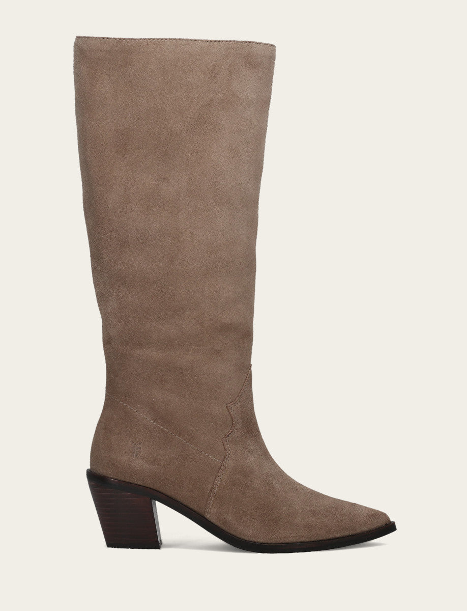 Women's Dark Taupe Sara Slouchy Boot - Dark Taupe