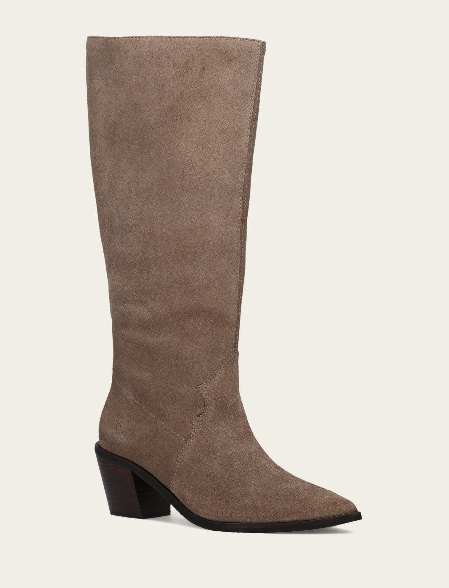 Women's Dark Taupe Sara Slouchy Boot - Dark Taupe