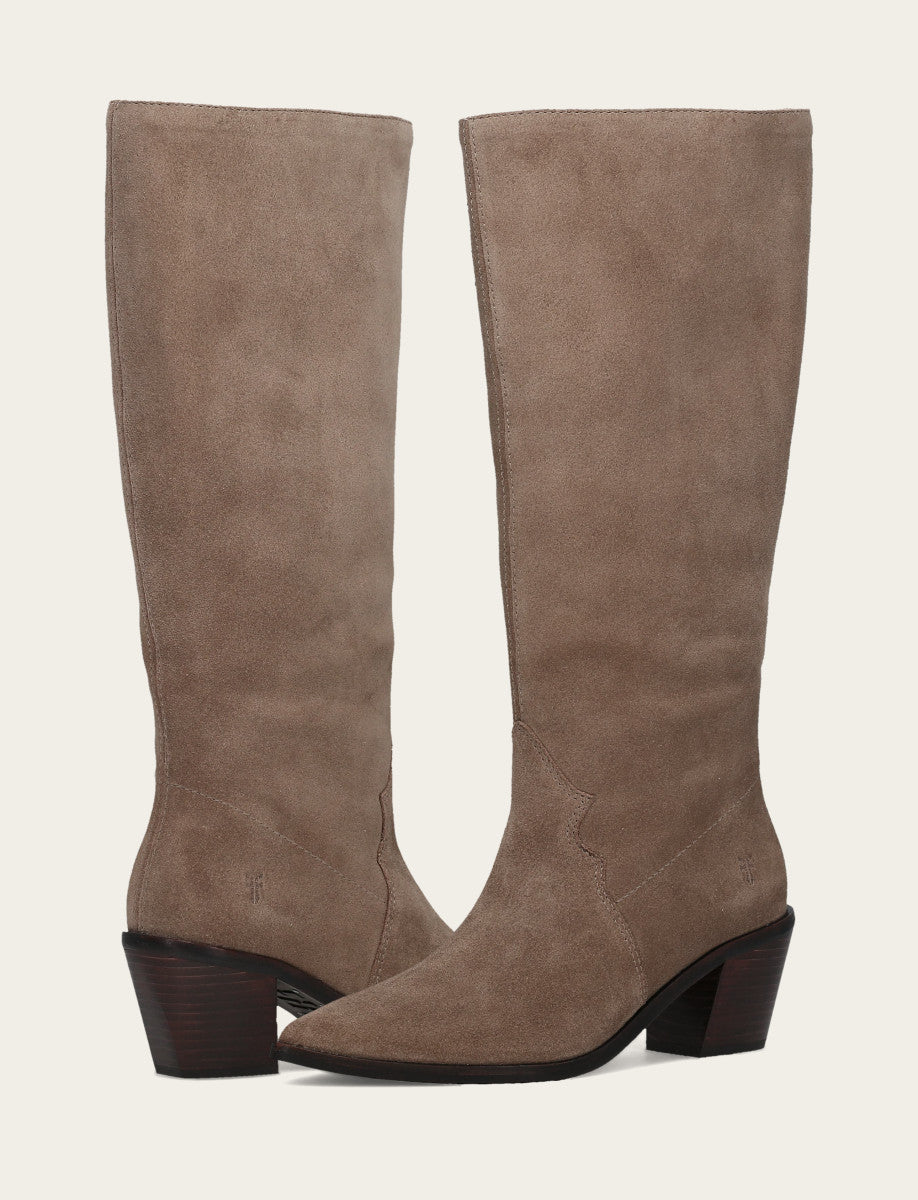 Women's Dark Taupe Sara Slouchy Boot - Dark Taupe