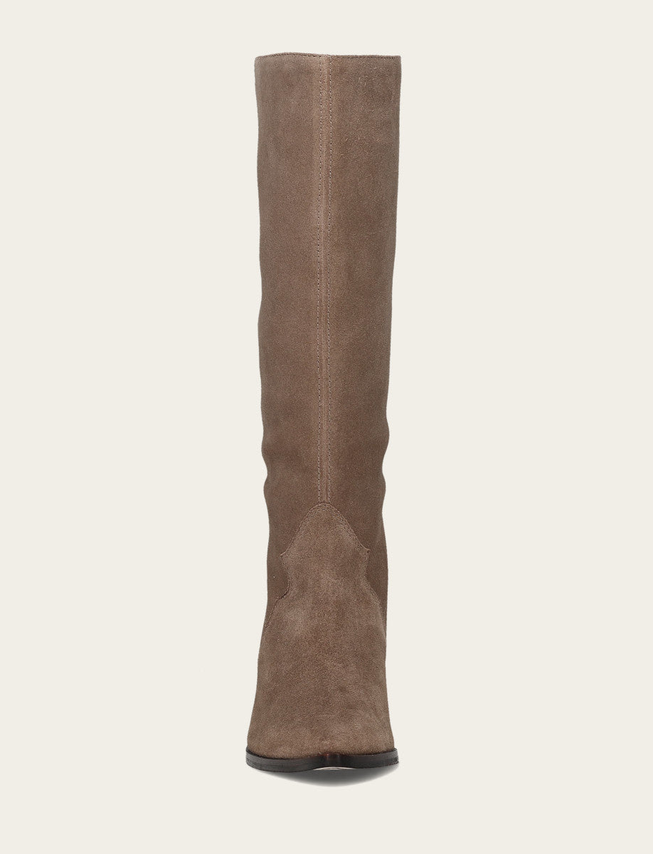 Women's Dark Taupe Sara Slouchy Boot - Dark Taupe