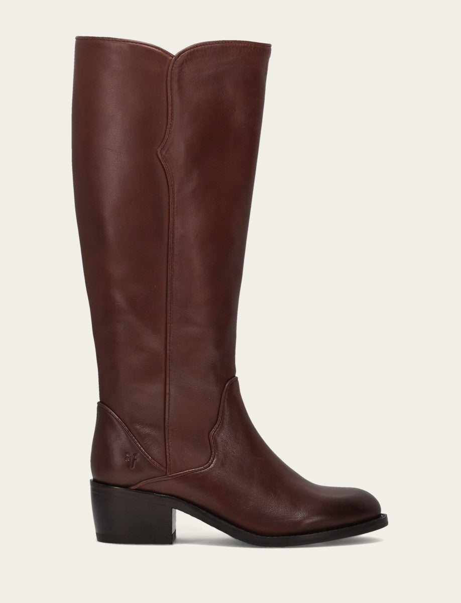 Women's Saddle Carson 2 Piping Tall Boot - Saddle