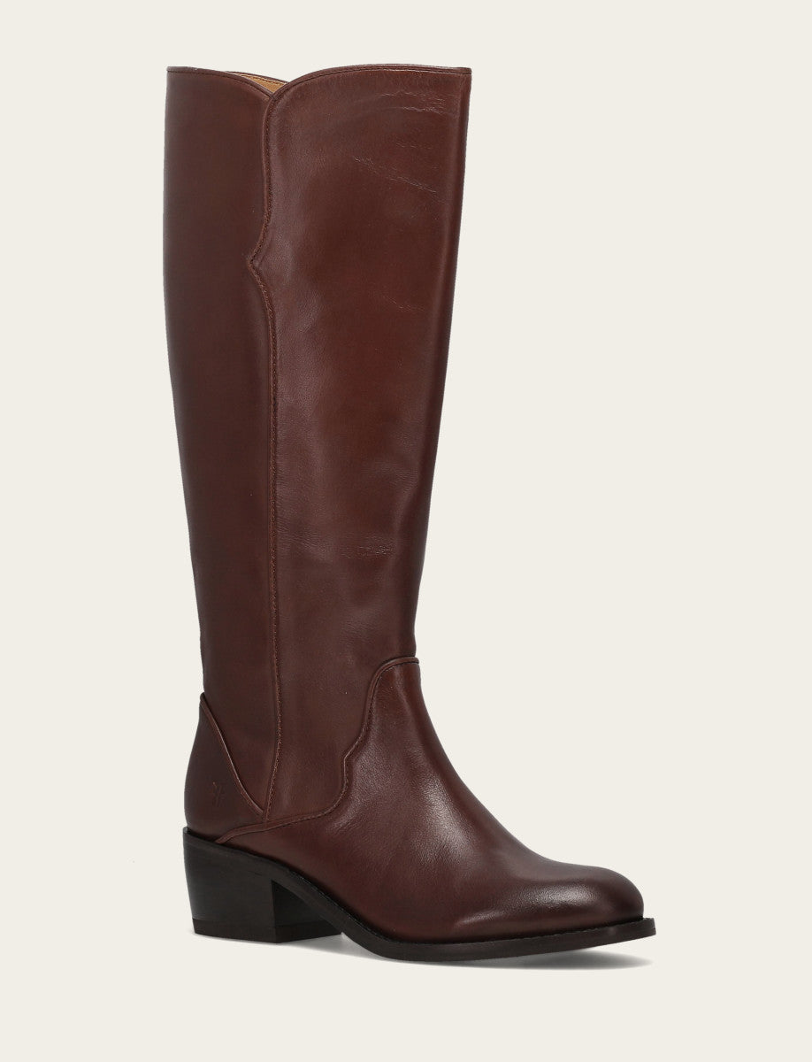 Women's Saddle Carson 2 Piping Tall Boot - Saddle