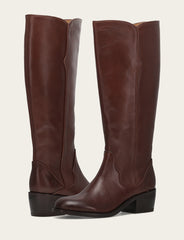 Women's Saddle Carson 2 Piping Tall Boot - Saddle
