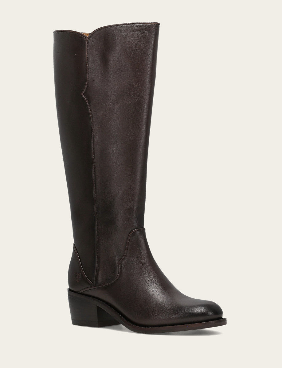Women's Dark Brown Carson 2 Piping Tall Boot - Dark Brown