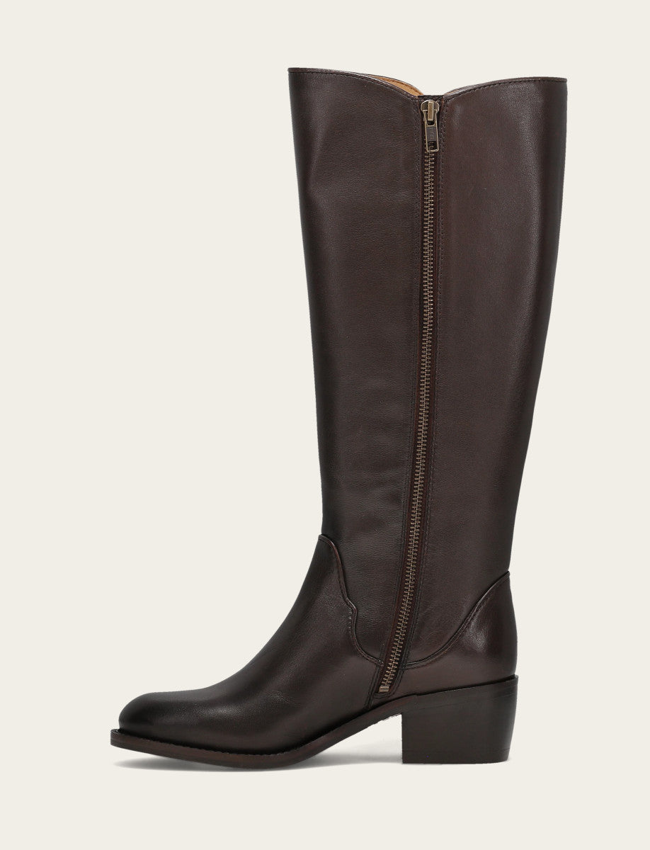 Women's Dark Brown Carson 2 Piping Tall Boot - Dark Brown