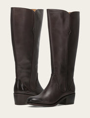 Women's Dark Brown Carson 2 Piping Tall Boot - Dark Brown