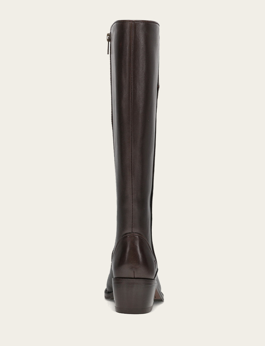 Women's Dark Brown Carson 2 Piping Tall Boot - Dark Brown