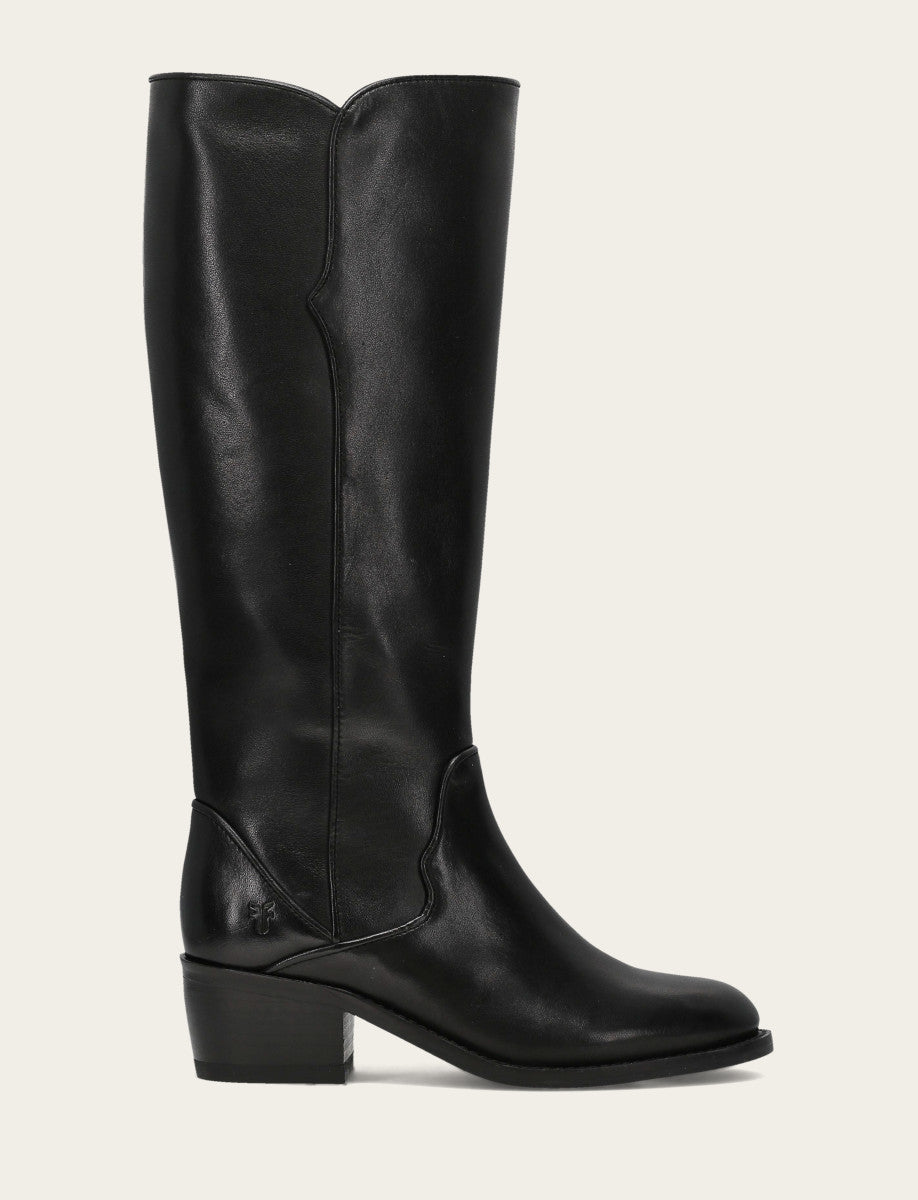Women's Black Carson 2 Piping Tall Boot - Black