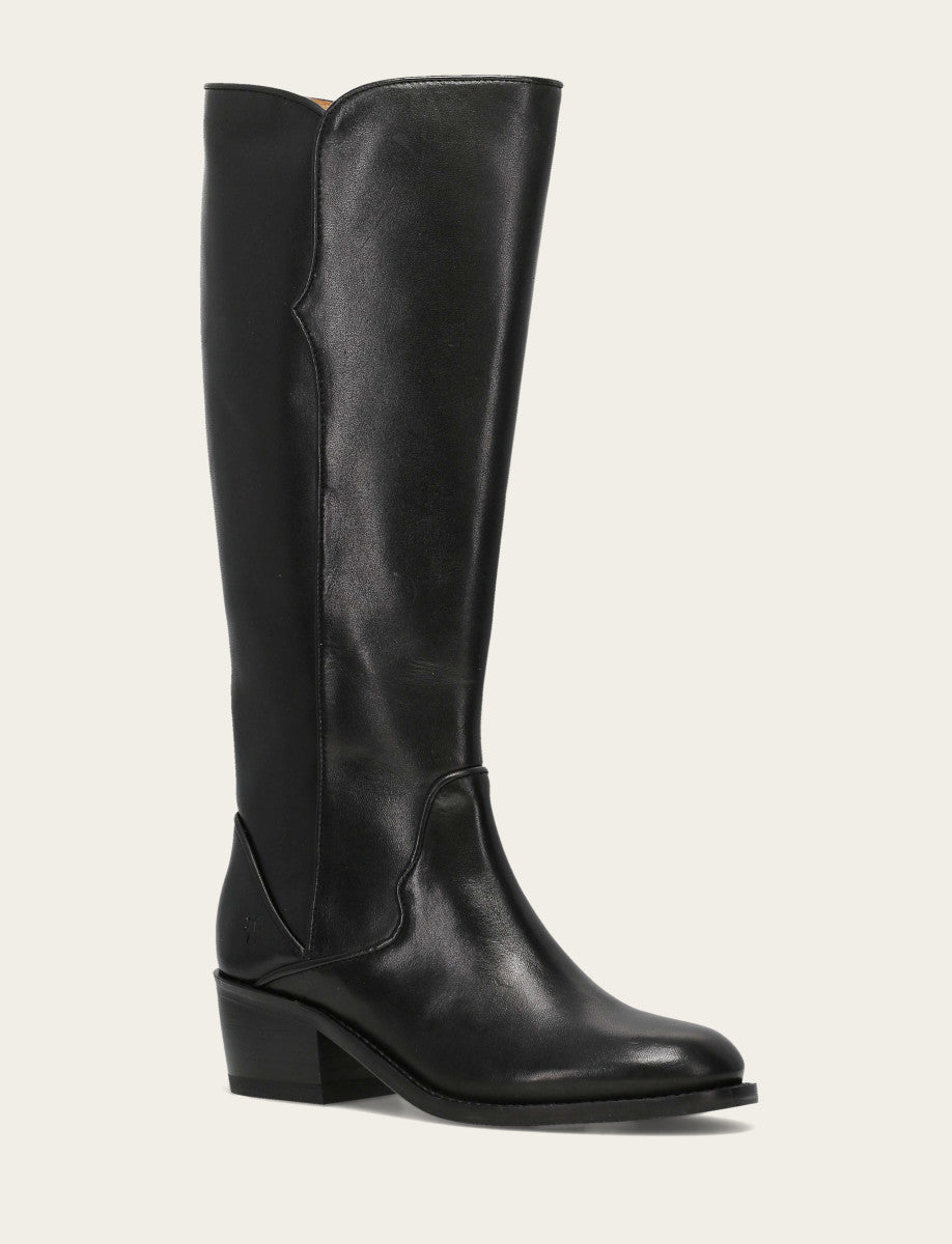 Women's Black Carson 2 Piping Tall Boot - Black