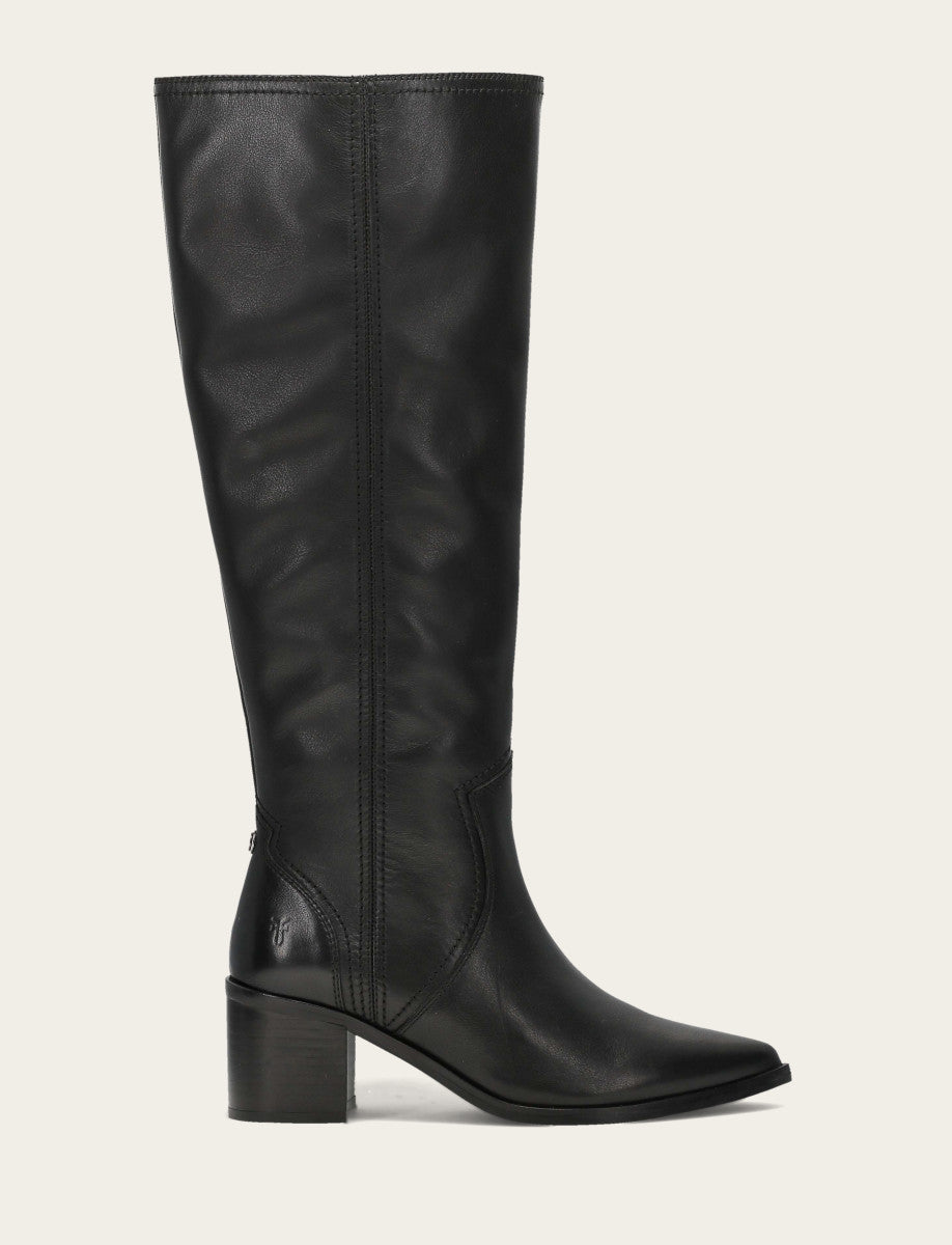 Women's Black Sadie Softy Tall Wide Calf Boot - Black