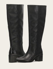 Women's Black Sadie Softy Tall Wide Calf Boot - Black