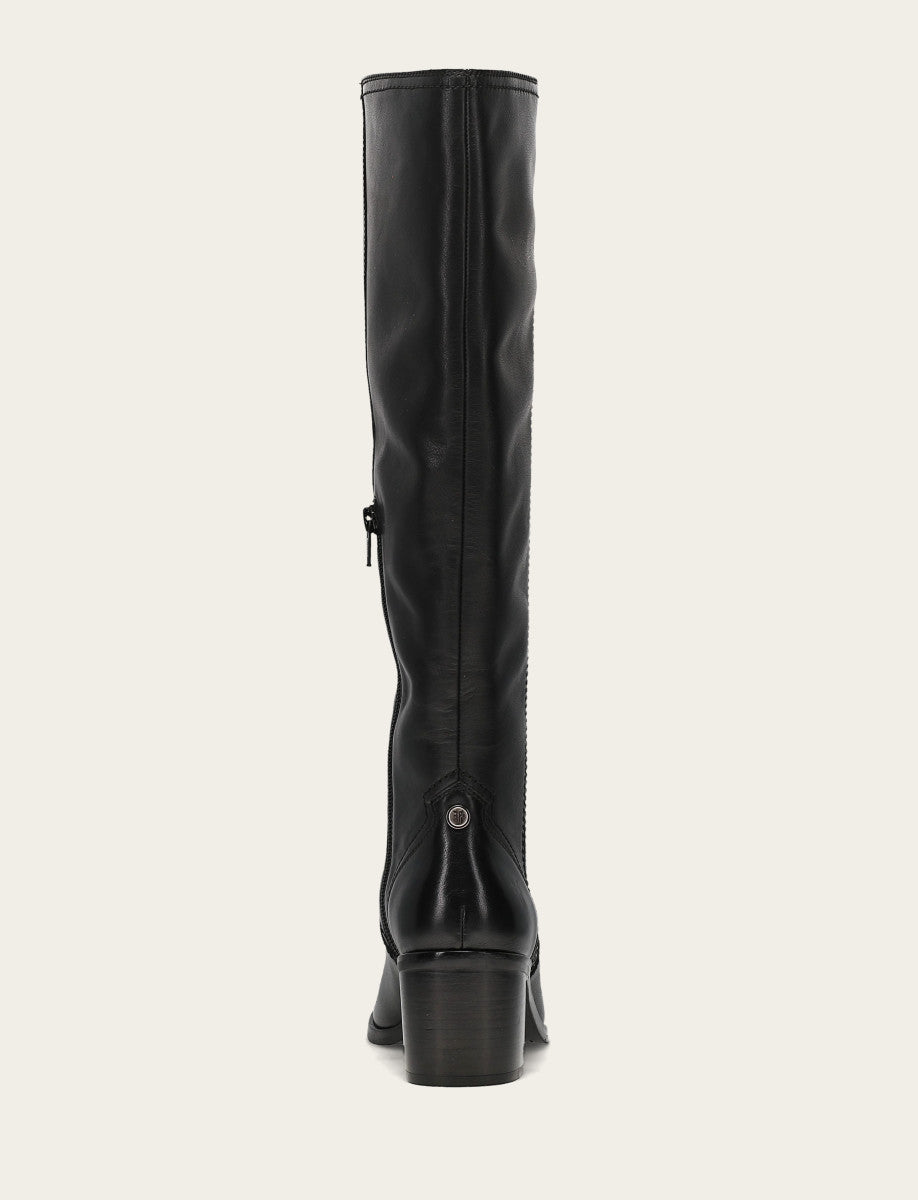 Women's Black Sadie Softy Tall Wide Calf Boot - Black