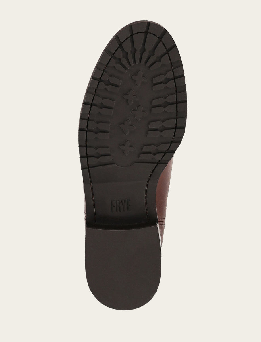 Women's Brown Melissa Lug Button Tall Boot - Brown
