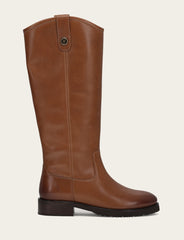 Women's Tan Melissa Lug Button Tall Boot - Tan