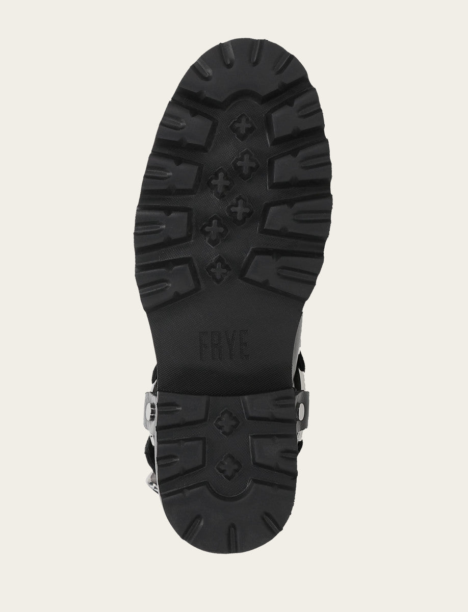 Women's Black Olivia Moto Mid Boot - Black