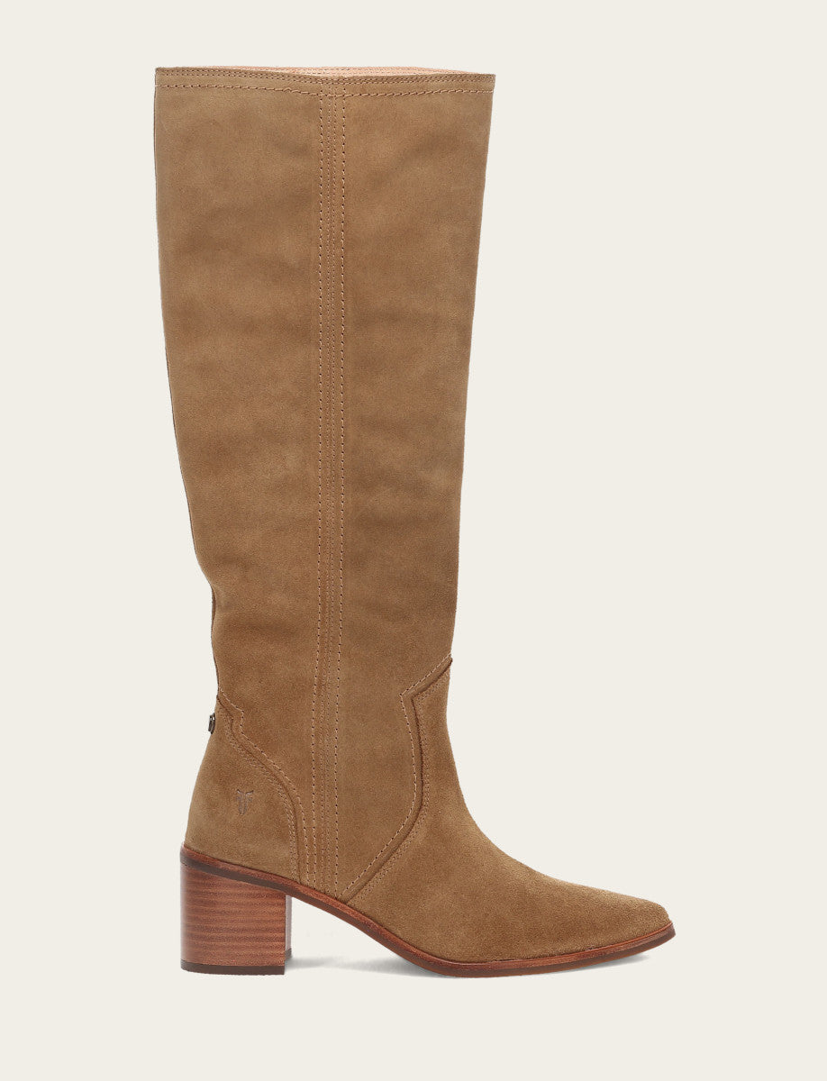 Women's Almond Sadie Softy Tall Boots - Almond