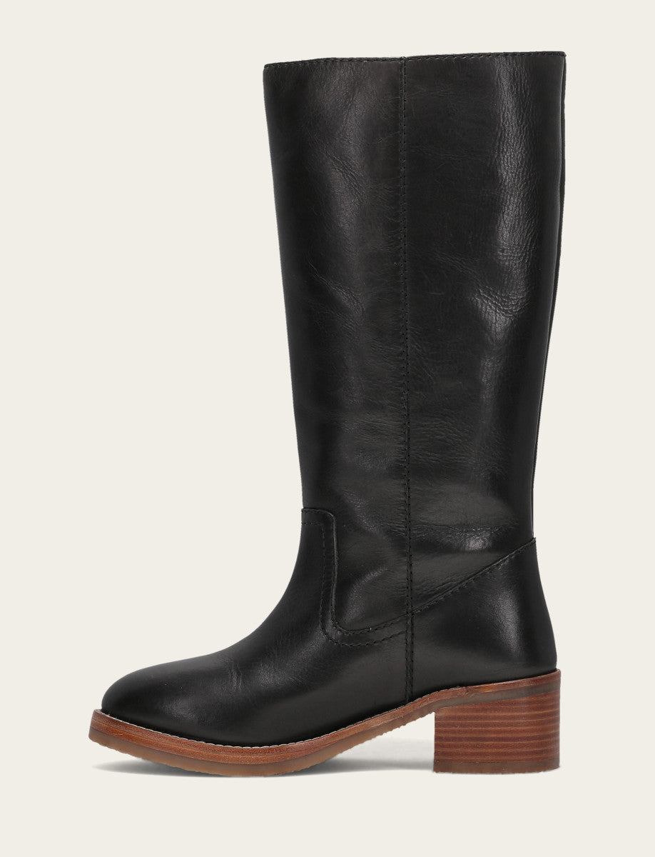 Women's Black Andrea 14R Boot - Black