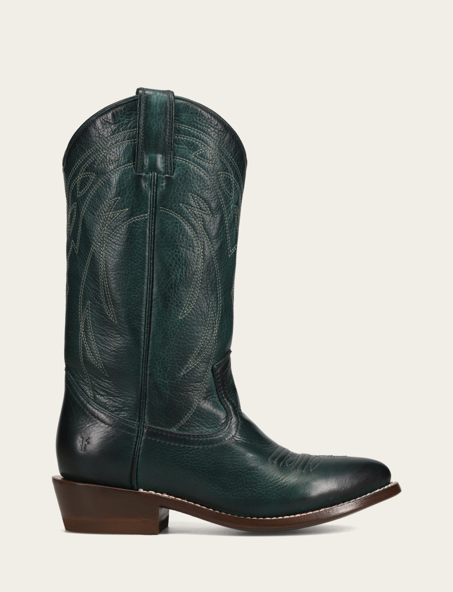Women's Pine Billy Pull On Deco Stitch Boot - Pine
