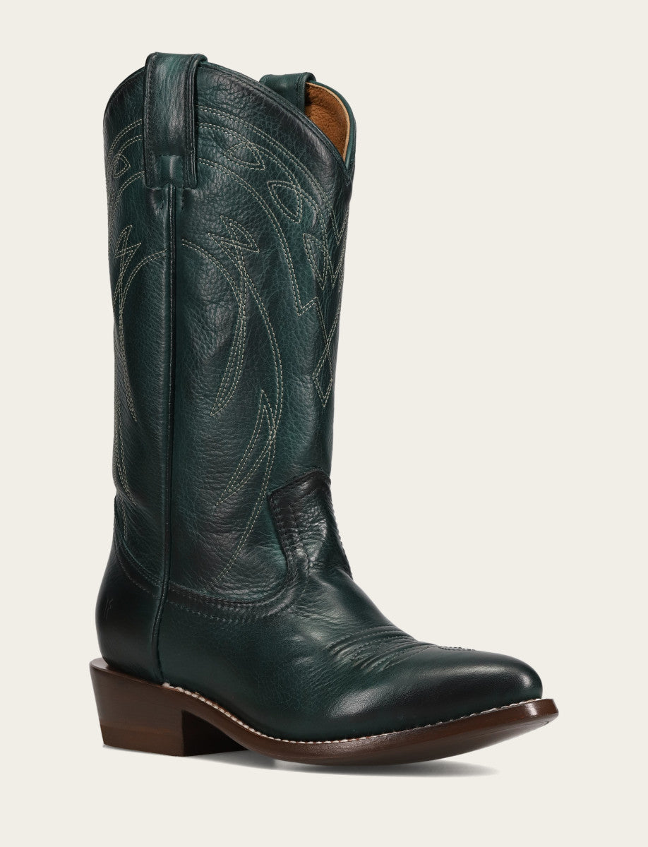 Women's Pine Billy Pull On Deco Stitch Boot - Pine