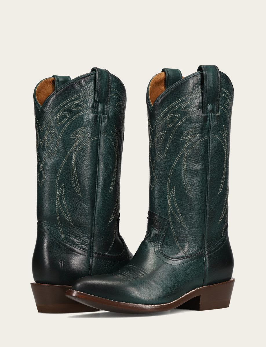 Women's Pine Billy Pull On Deco Stitch Boot - Pine