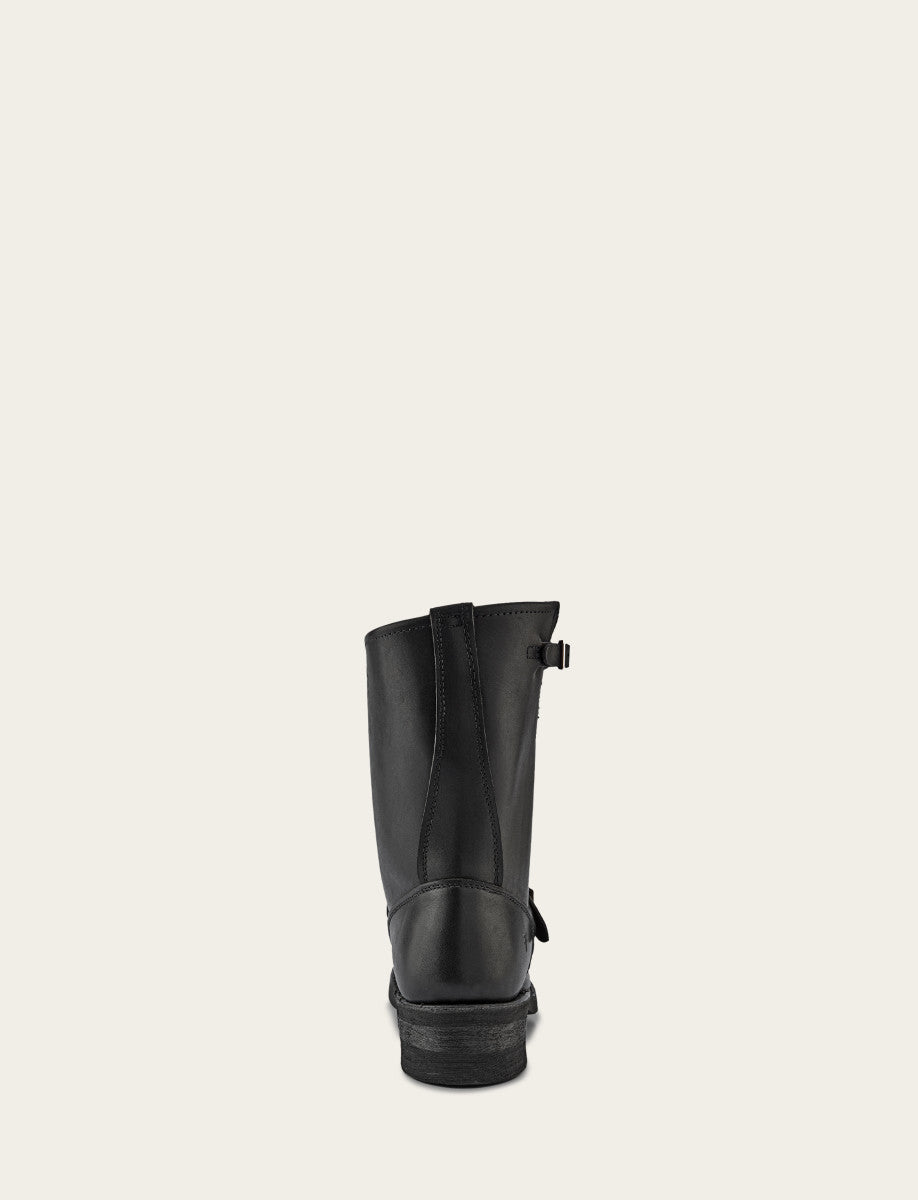 Women's Black Engineer 12R Boots - Black