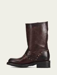 Women's Cherry Lacquer Viv Fringe Engineer Boot - Cherry Lacquer