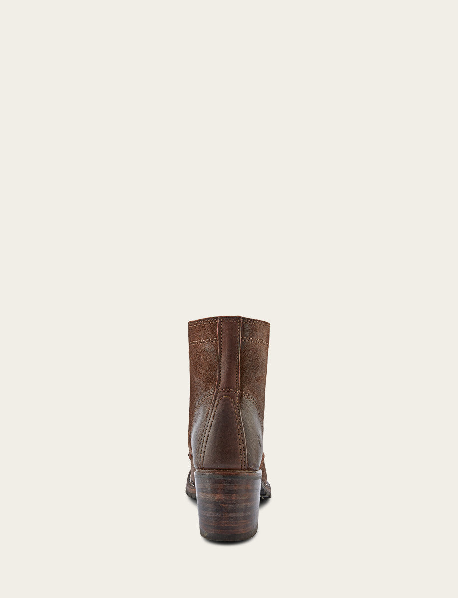 Women's Dark Brown Sabrina 6G Lace Up Boots - Dark Brown