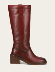 Women's Merlot Kate Pull On Wide Calf Boot - Merlot