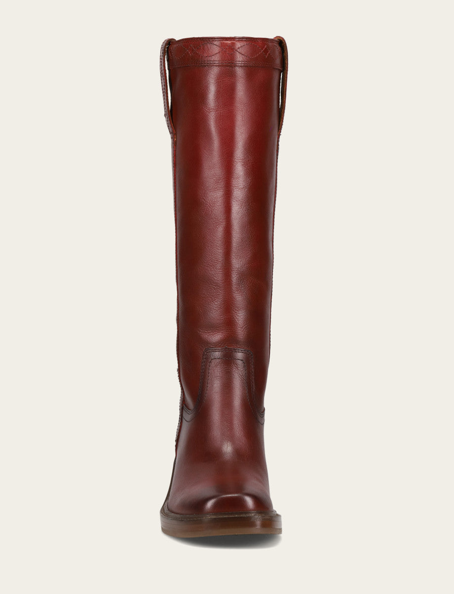 Women's Merlot Kate Pull On Wide Calf Boot - Merlot