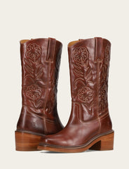 Auburn Kate Deco Stitch Boot - Auburn