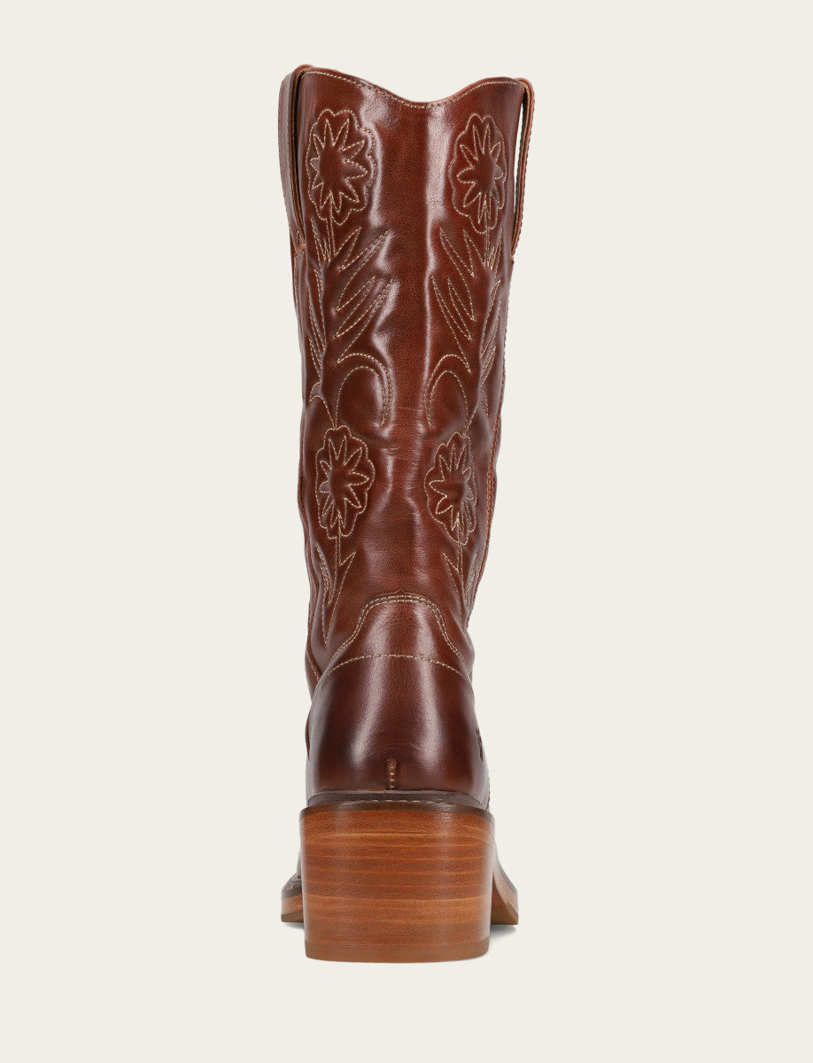 Auburn Kate Deco Stitch Boot - Auburn