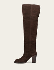 Women's Dark Brown Corinne Over The Knee Boot - Dark Brown