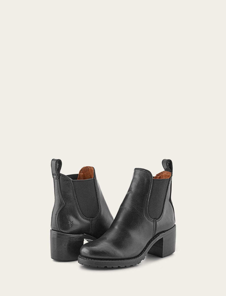 Women's Black Sabrina Chelsea Boots - Black