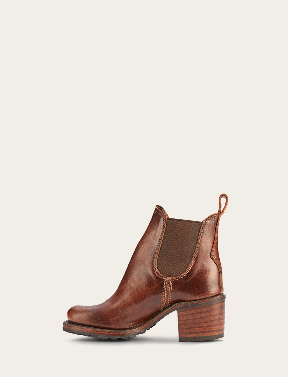Women's Cognac Sabrina Chelsea Boots - Cognac