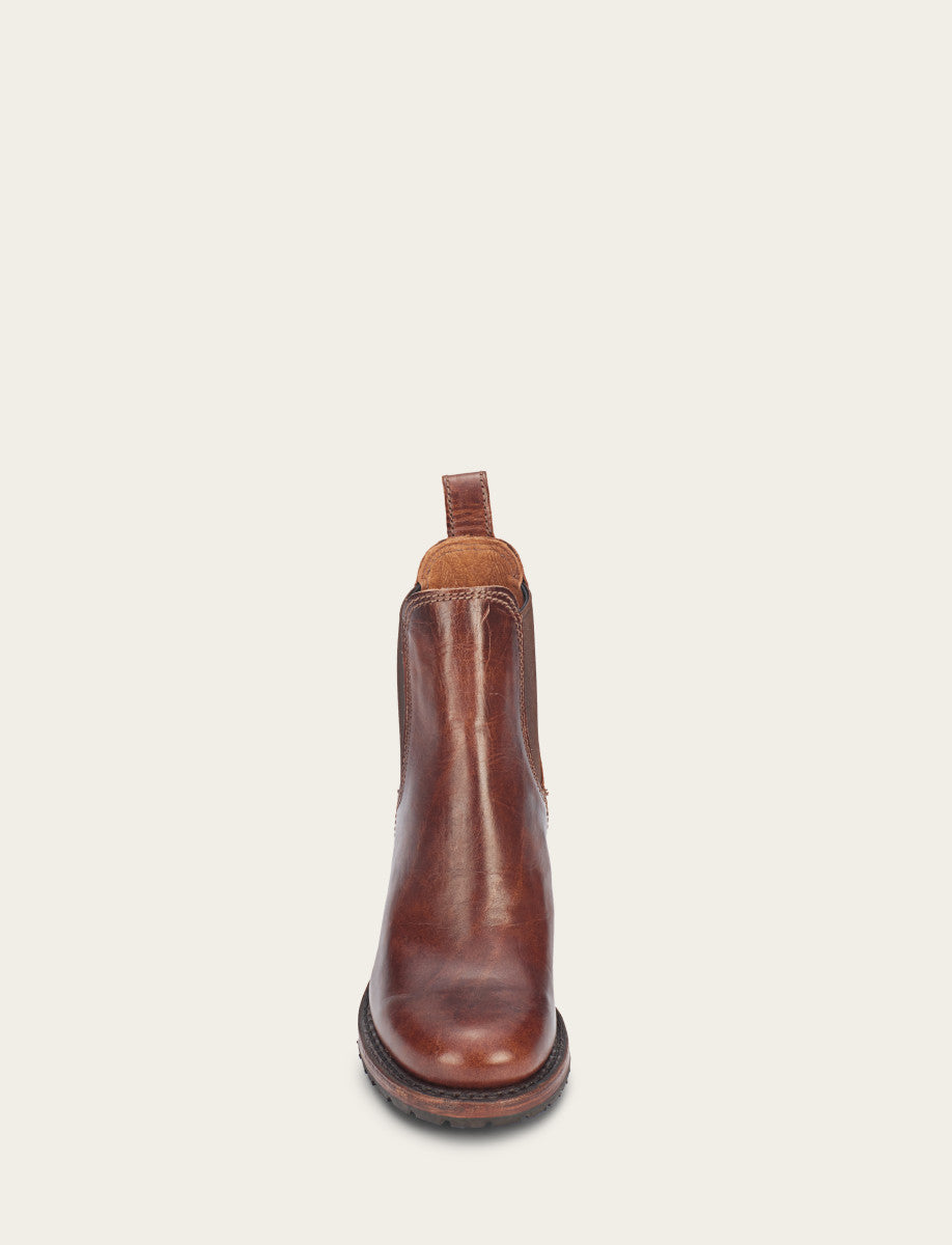 Women's Cognac Sabrina Chelsea Boots - Cognac