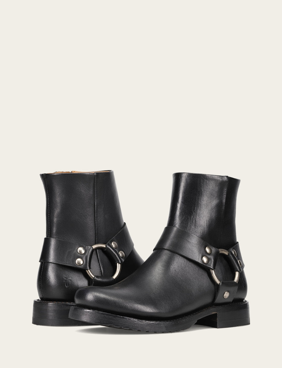 Women's Black Veronica Flex Harness Booties - Black